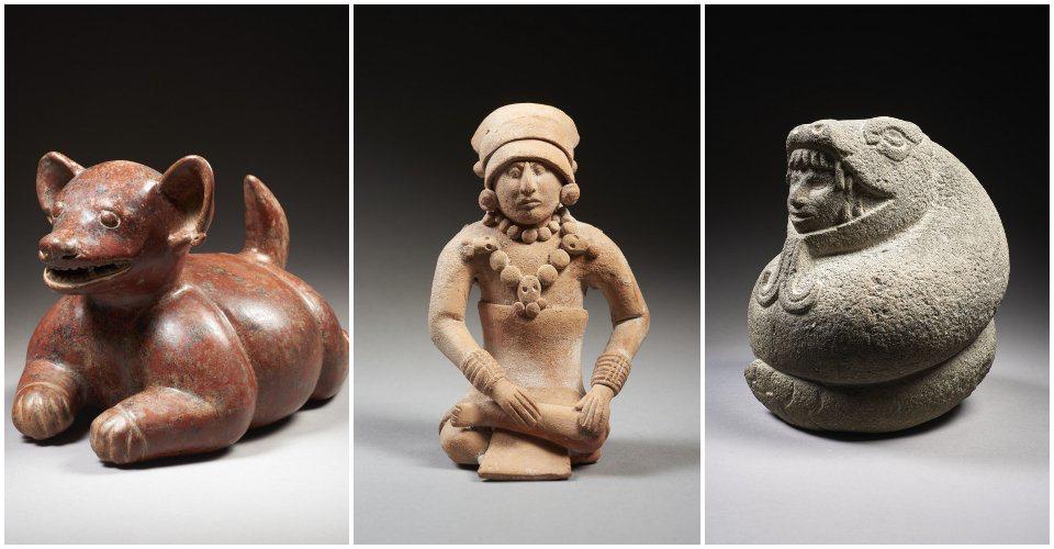 Subastan en Francia 40 objetos de arte prehispánico pese a protestas de México