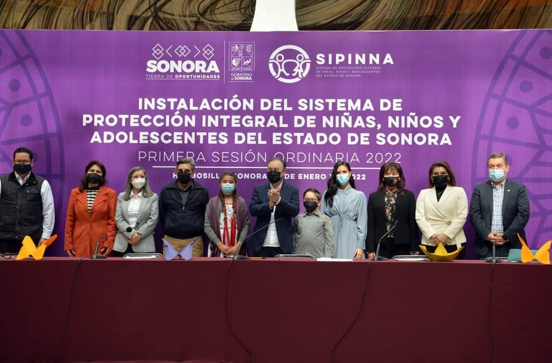 “Instalación de SIPINA en Sonora garantizará protección a los derechos infantiles”: Durazo