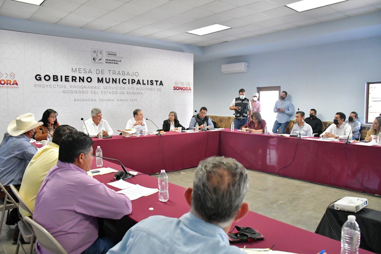 Impulsa Gobernador de Sonora programa de desarrollo regional para municipios de la sierra
