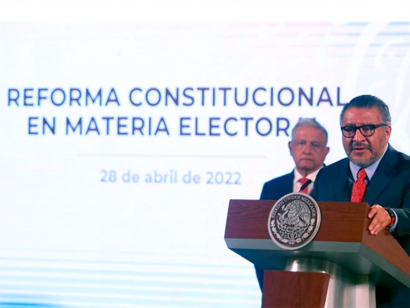 AMLO presenta su nueva reforma electoral