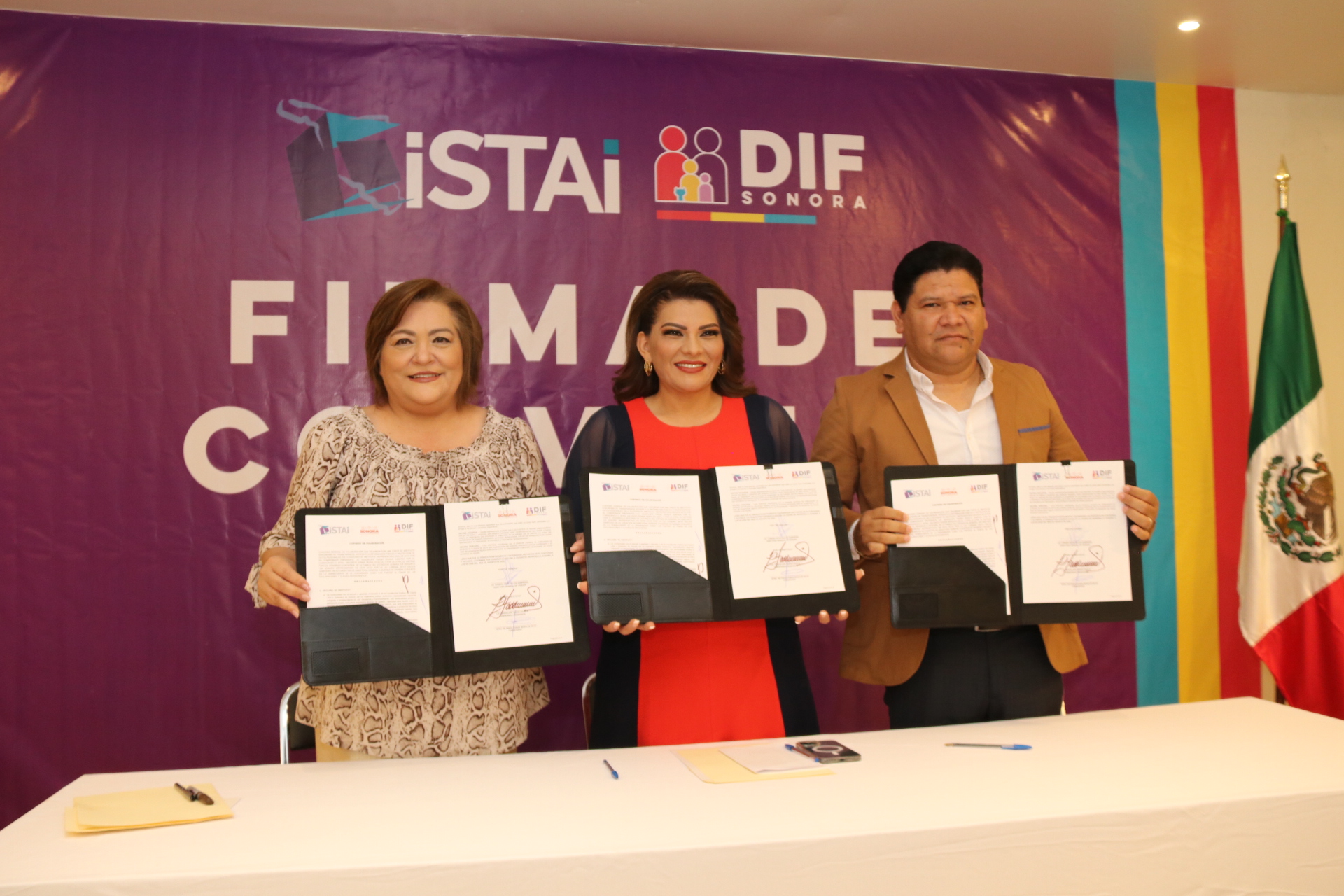 Firma el ISTAI convenio de colaboración con DIF para capacitación y cumplimiento de obligaciones