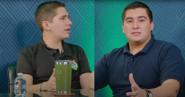 El Premio Juventud Verde busca visibilizar las causas ambientalistas | Juan Pablo Ladriere y Eduardo Quiñónez El Premio Juventud Verde busca visibilizar las causas ambientalistas | Juan Pablo Ladriere y Eduardo Quiñónez