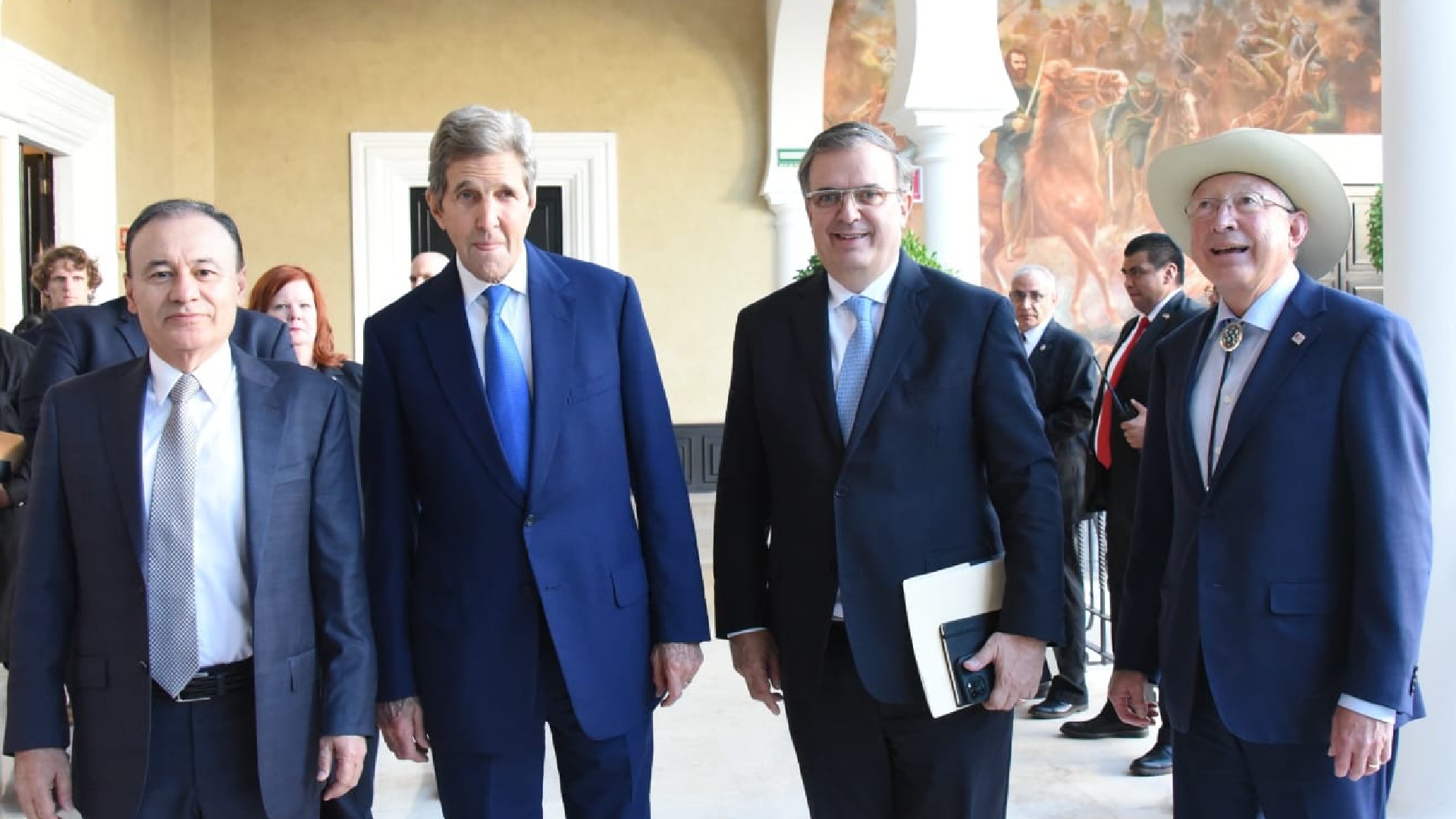 Plan Sonora Energía Renovable: AMLO y John Kerry se reúnen en Hermosillo