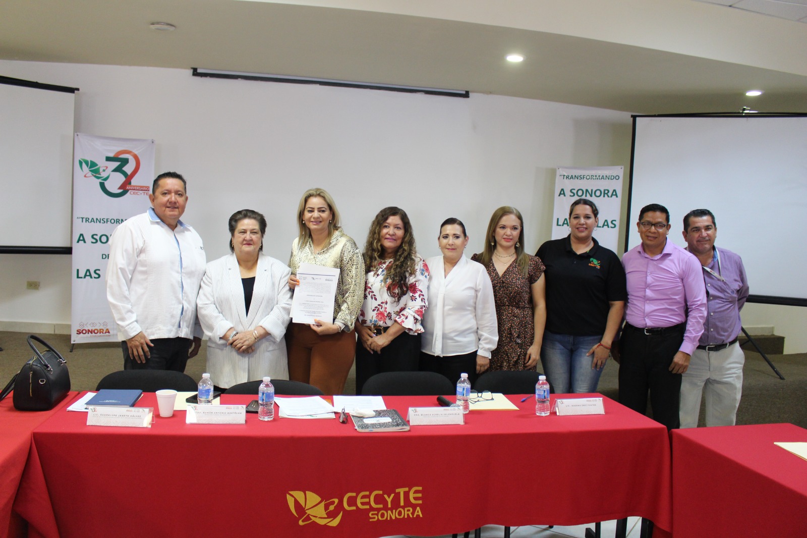 Designa Cecyte Sonora a nuevos directores, subdirectores y docentes en planteles