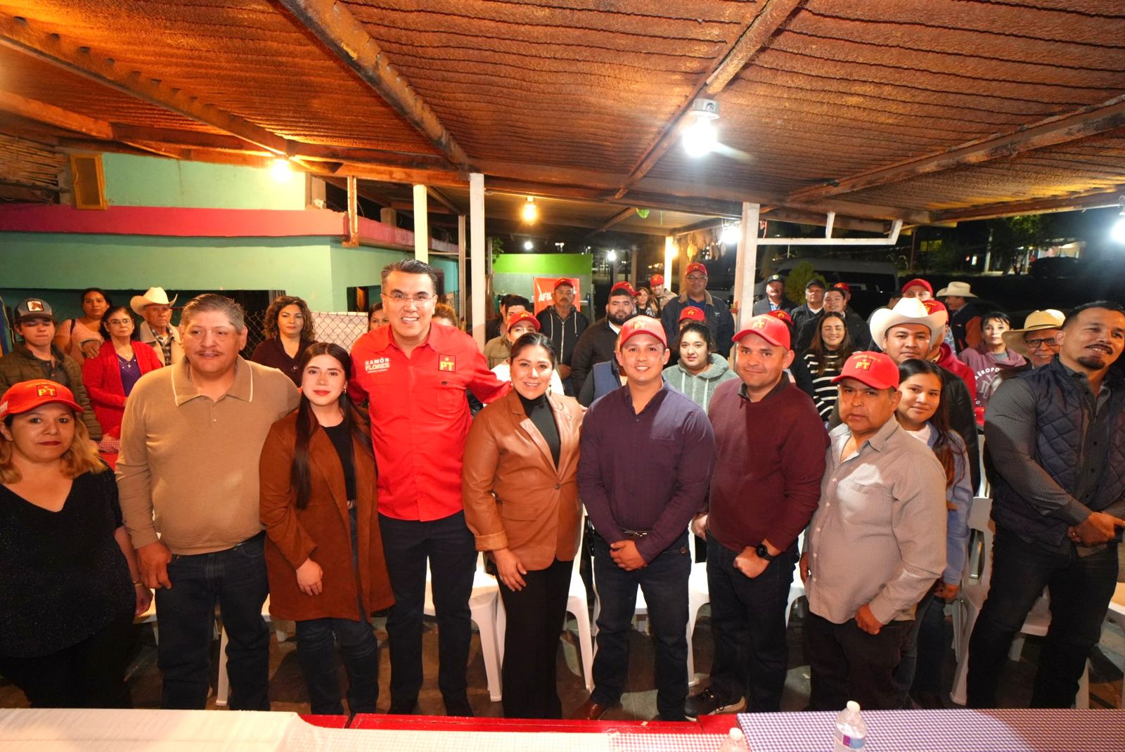 Ramón Flores fortalece liderazgos del PT en Ures y Querobabi durante gira de trabajo