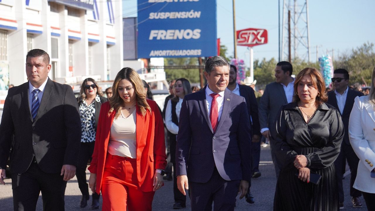 Realiza Gobierno Municipal desfile conmemorativo al 114 Aniversario de la Revolución Mexicana