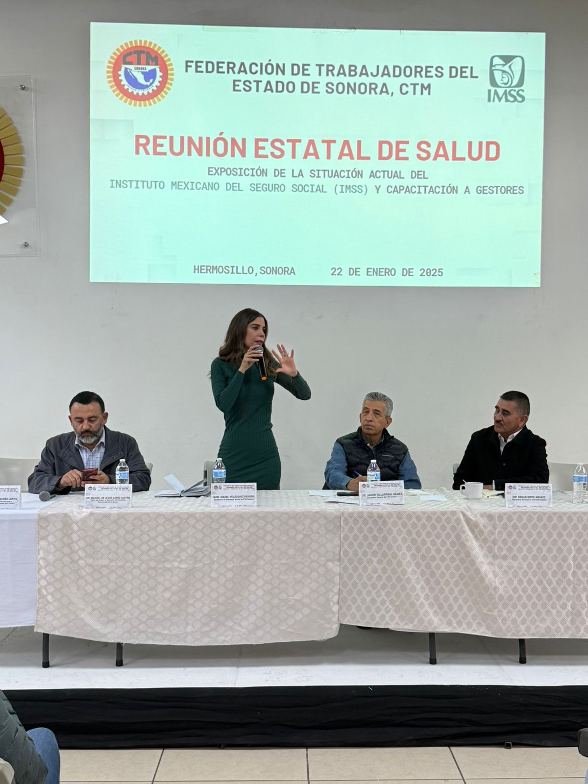 Participa Diputada Diana Karina Barreras en el Foro Estatal de Salud de la CTM