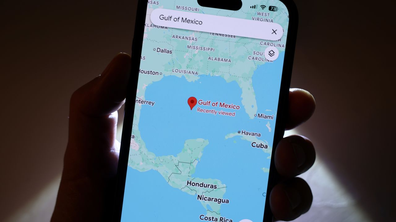 México le pide a Google no cambiar el nombre del Golfo de México en Google Maps