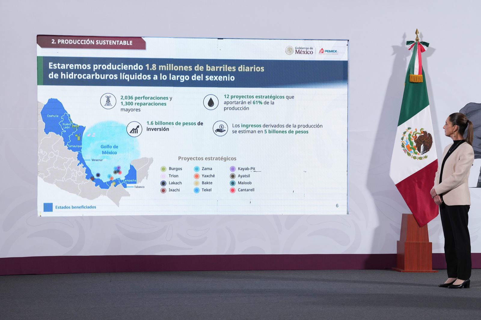 Presidenta Claudia Sheinbaum presenta Plan de Trabajo 2025-2030 de Pemex para garantizar la soberanía nacional