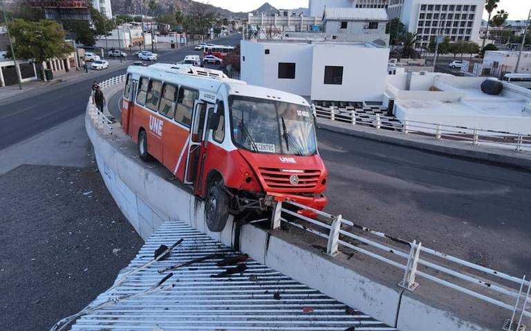 La crisis de accidentes en el transporte público en Hermosillo