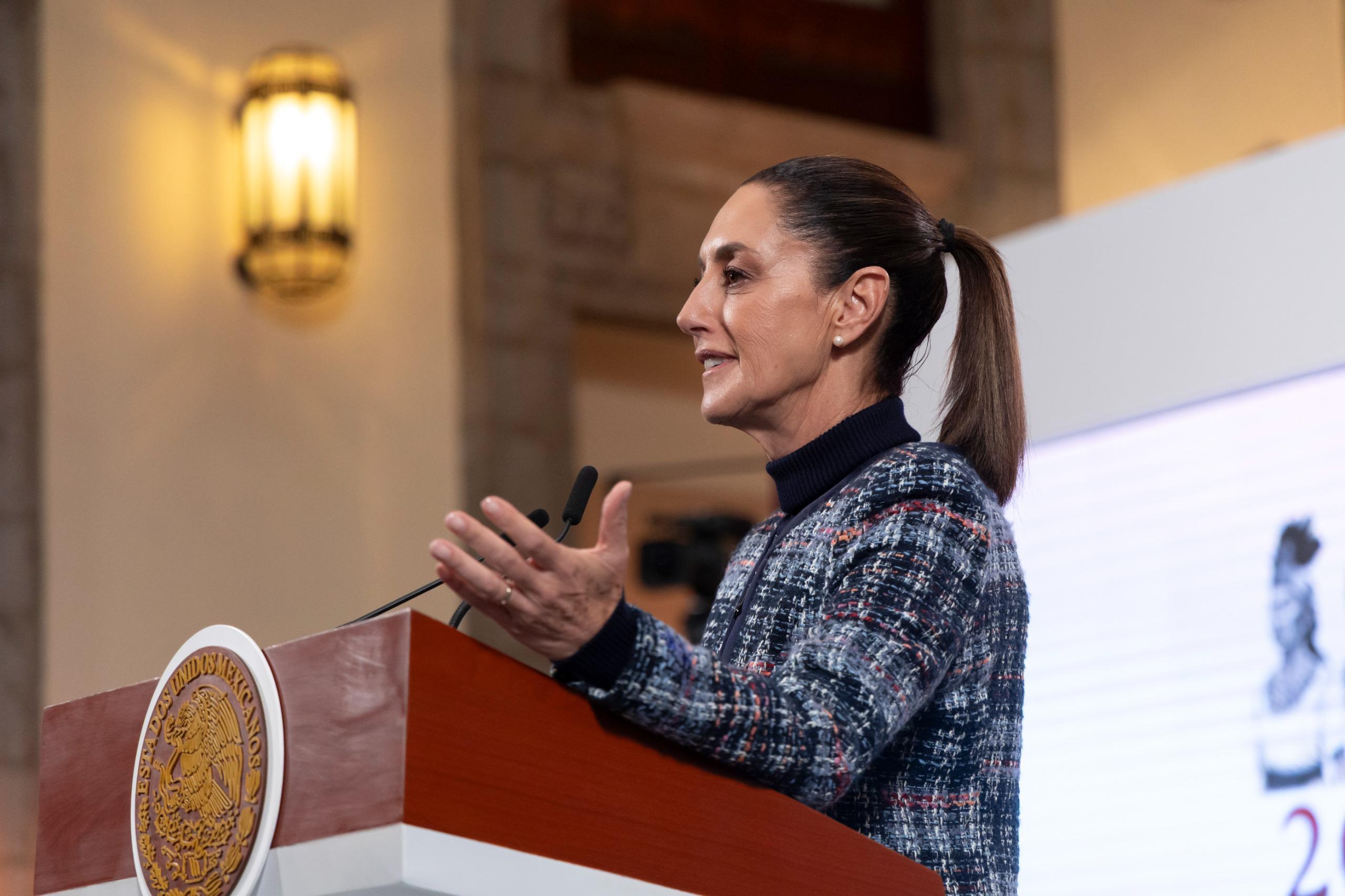 “No hay pruebas. Se tiene que demostrar que hubo lavado de dinero. Si hay pruebas, se actúa, no hay impunidad no importa quien sea”: Presidenta Claudia Sheinbaum sobre señalamientos del Departamento del Tesoro de EUA