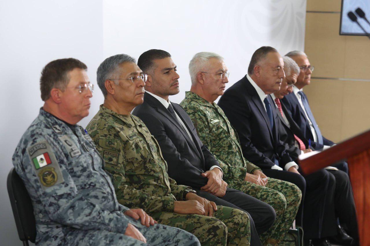 García Harfuch y Cervantes Martínez anuncian avances del Operativo Liberación