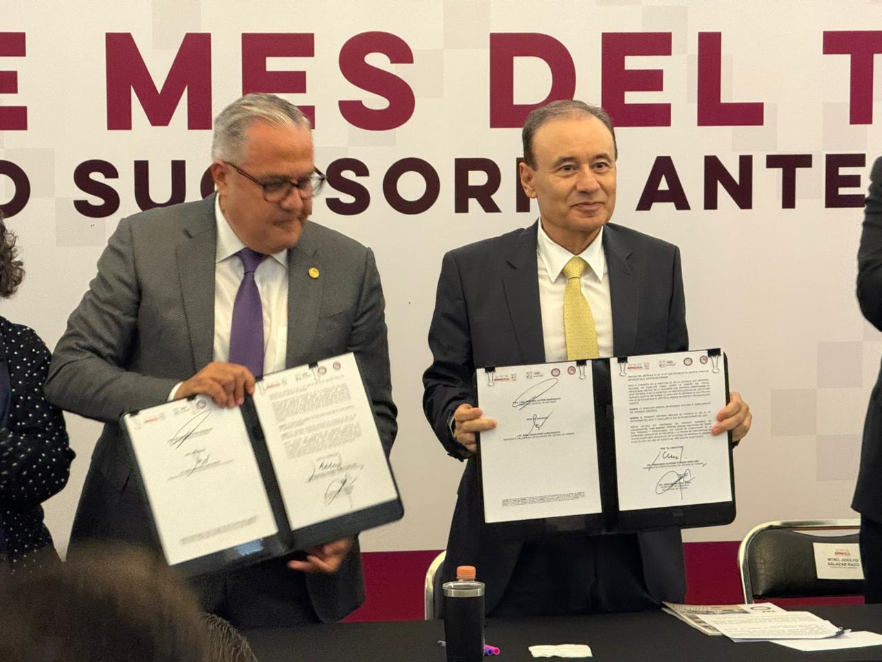 Firma el Gobernador Alfonso Durazo y Colegio de Notarios Convenio Para El Fortalecimiento Notarial Y Vinculación Social