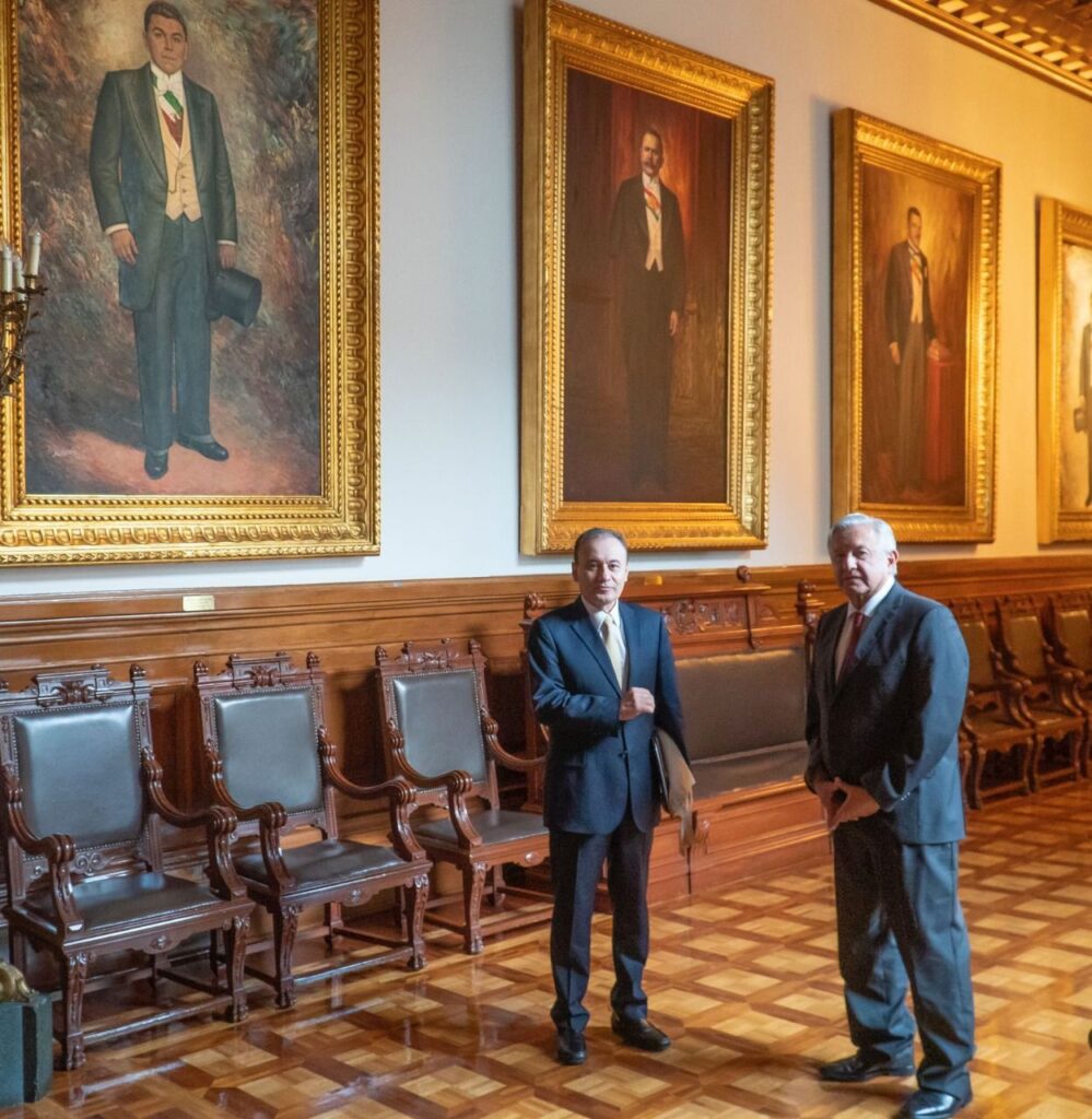 Reunión de Durazo con AMLO: el grato reencuentro.