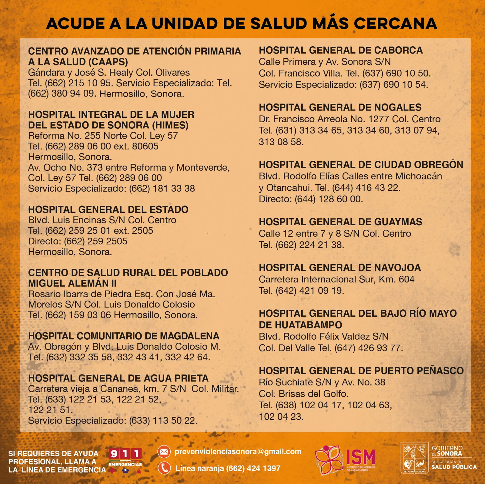 Atiende Salud Sonora Declaratoria y Solicitudes de Alerta de Violencia de Género Atiende Salud Sonora Declaratoria y Solicitudes de Alerta de Violencia de Género