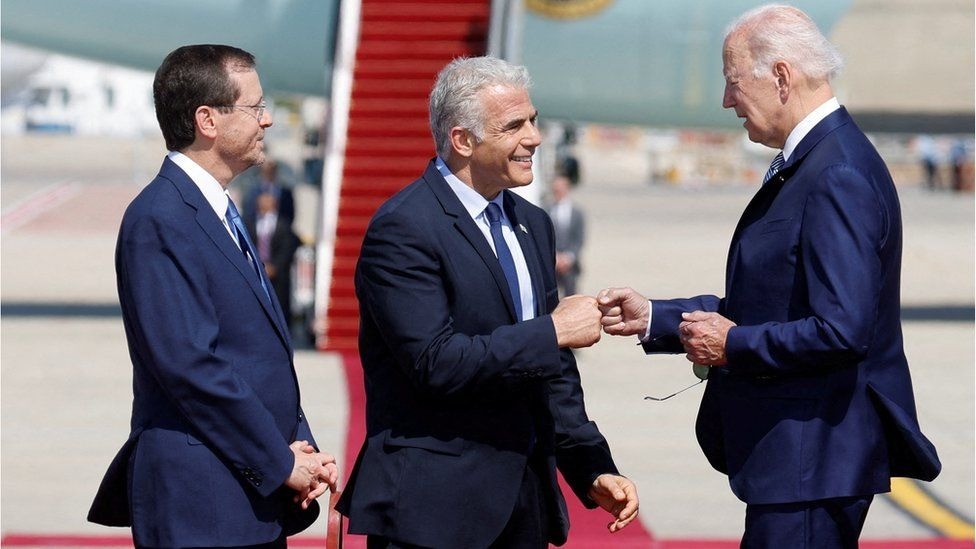 Biden promete “reforzar aún más” los vínculos entre EU e Israel Biden promete “reforzar aún más” los vínculos entre EU e Israel