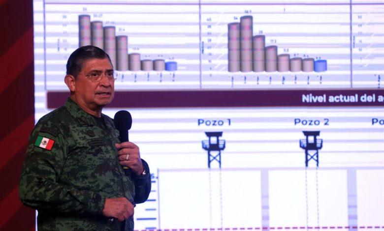 Se realizaron cuatro descensos para rescate de minero: Sedena