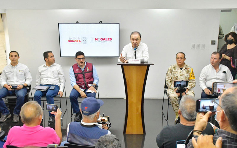 Gobierno del Estado invertirá 550 millones de dólares para resolver inundaciones en Nogales