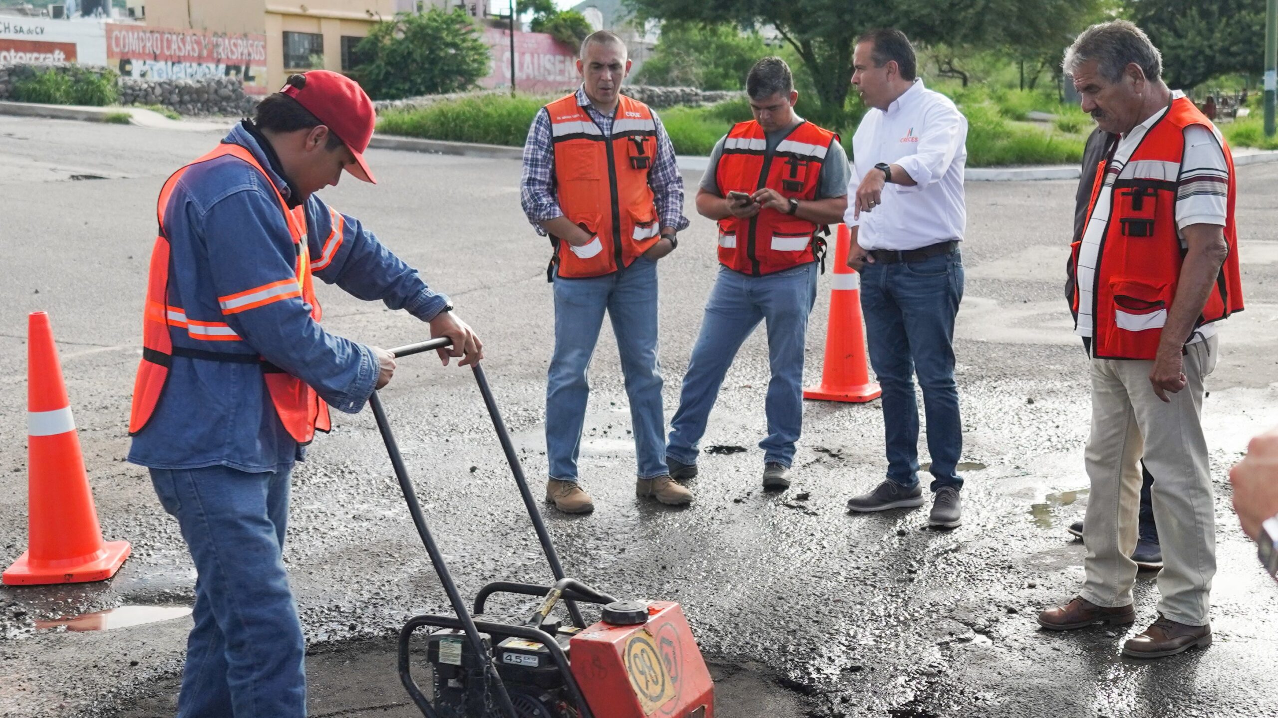Atenderán 5 mil Baches por Semana
