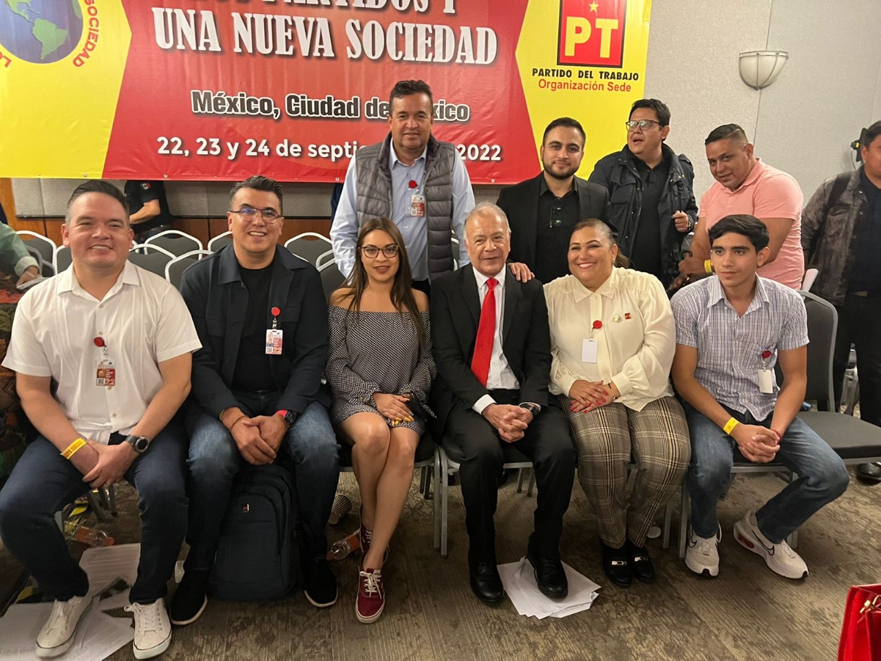 Comisionado Ramón Flores en el XXVI Seminario Internacional de Partidos de Izquierda