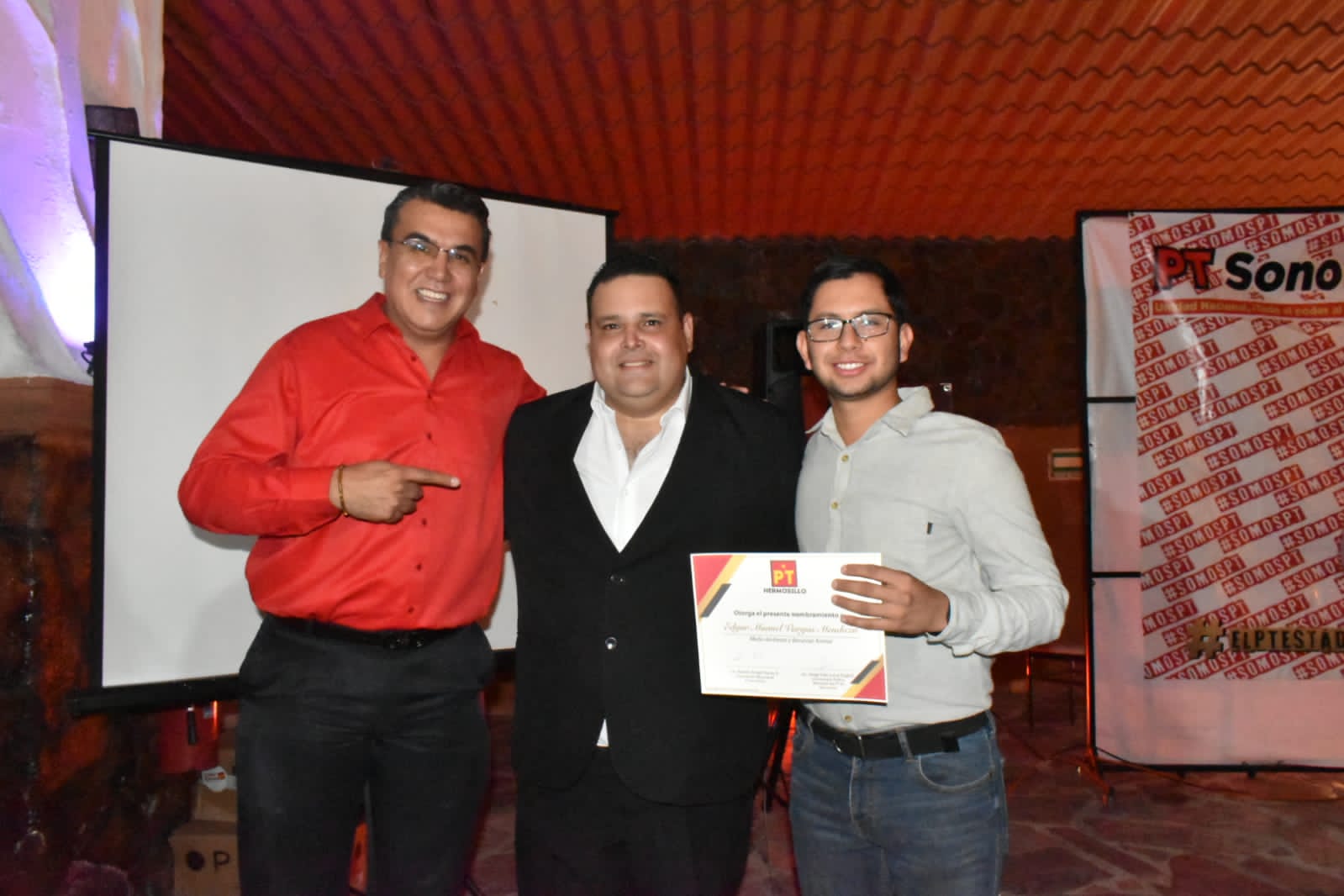 Ramón Flores Toma protesta al Comité Municipal por el PT en Hermosillo Ramón Flores Toma protesta al Comité Municipal por el PT en Hermosillo