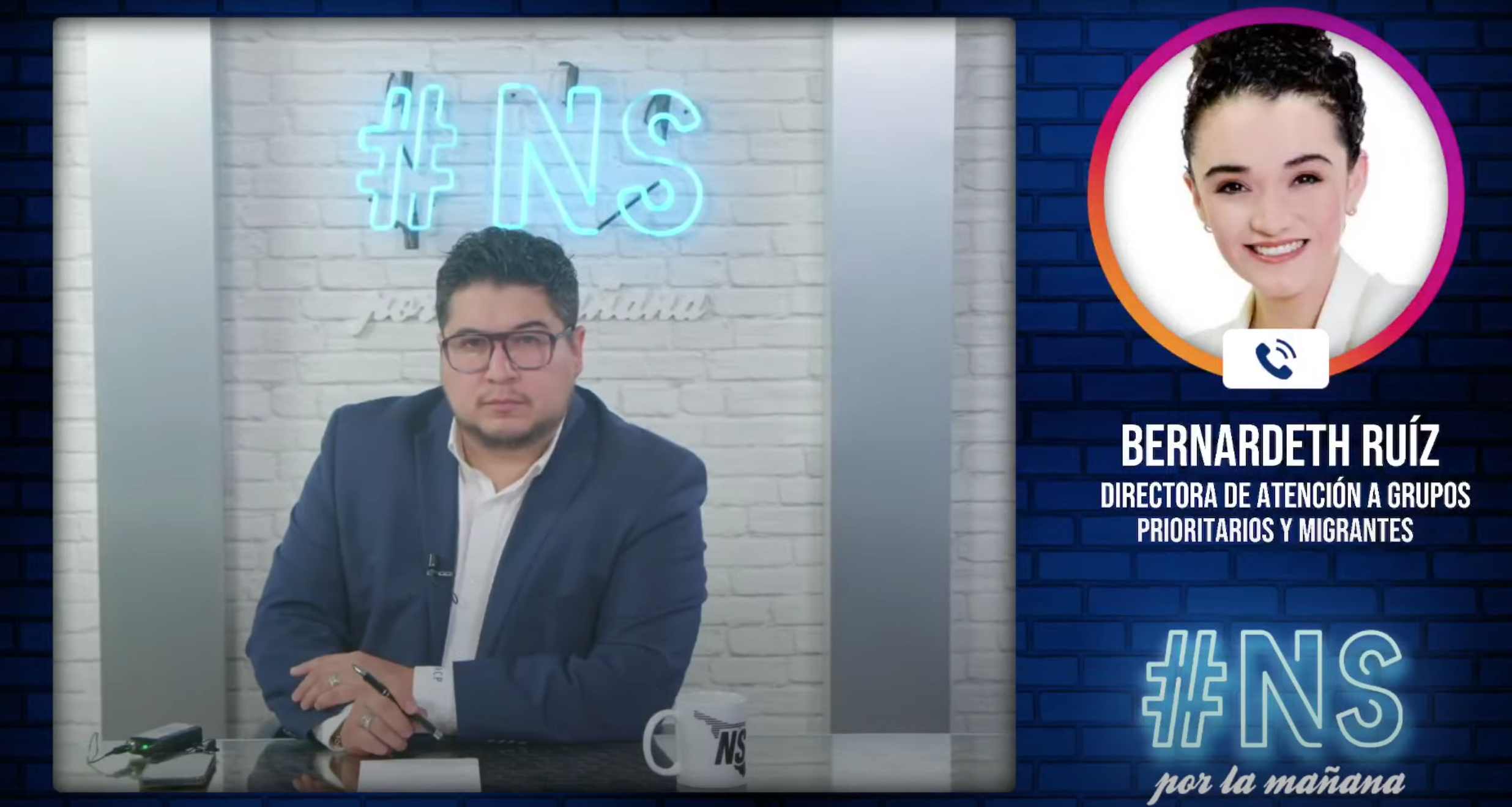 “Trabajamos para brindar un trato digno a los migrantes” | Bernardeth Ruiz