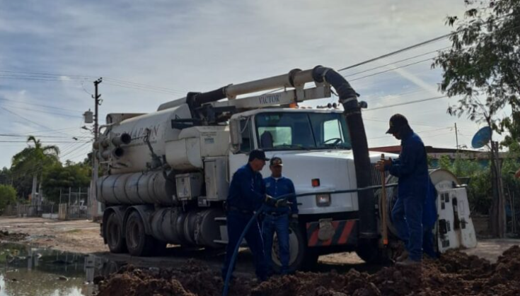 Trabaja Oomapasn En La Reparación De Colapso De Drenaje Ubicado En La Col. Sop Trabaja Oomapasn En La Reparación De Colapso De Drenaje Ubicado En La Col. Sop