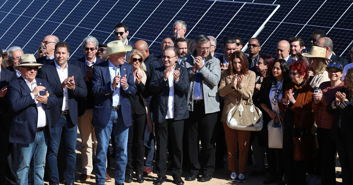 Presenta Alfonso Durazo a embajadores el Plan Sonora de Energías Sostenibles