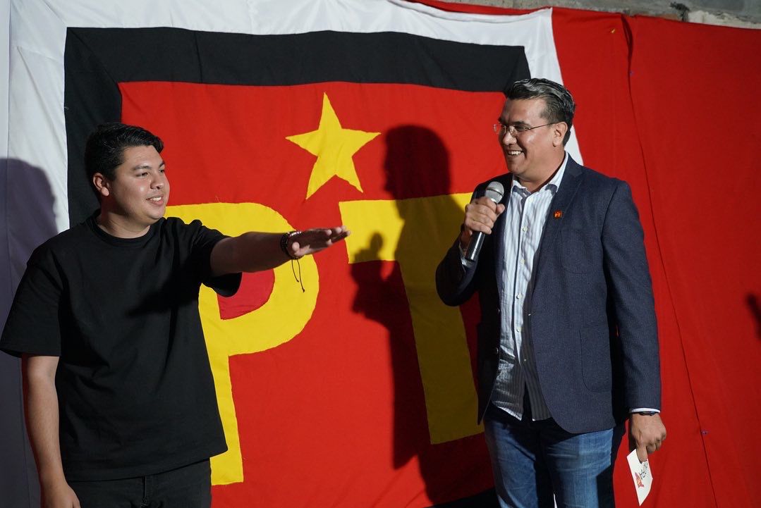 Toma protesta Ramón Terán como dirigente de jóvenes PT Hermosillo