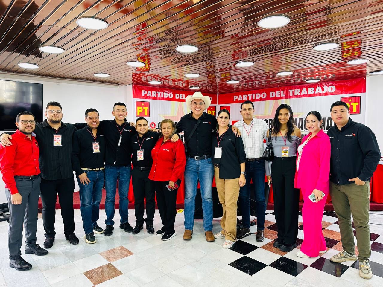 Presente delegación del PT Sonora en 5to Congreso Nacional Extraordinario