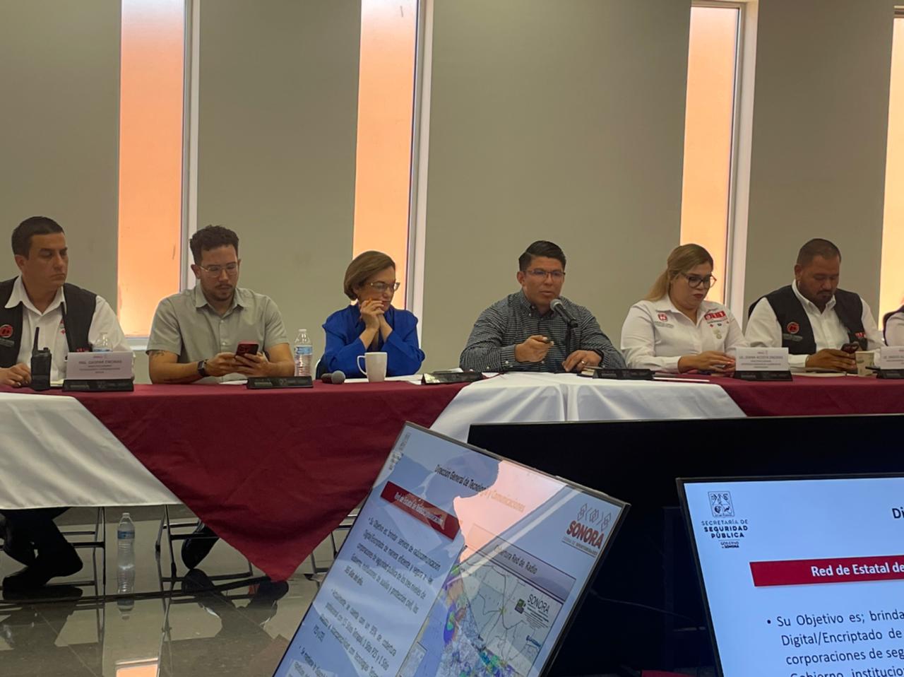 Presentan avances y mejoras del C5i Sonora