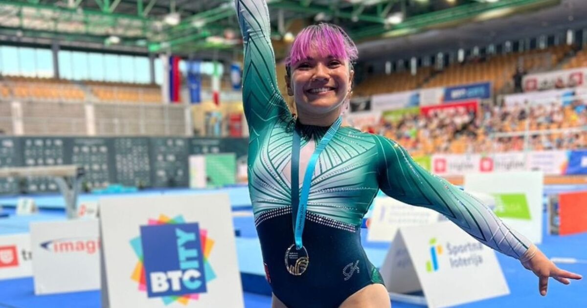 Alexa Moreno gana el oro en la Copa del Mundo de Gimnasia en Eslovenia