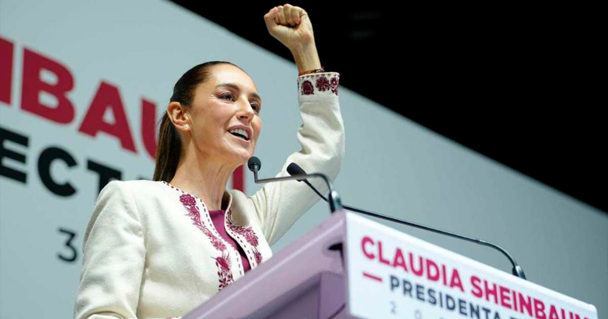 “Llegamos todas”, Claudia Sheinbaum rompe el techo de cristal en México | Editorial