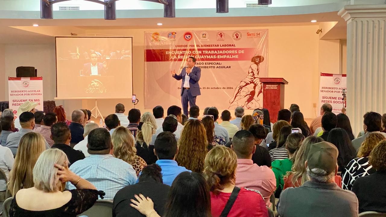 Reformas constitucionales fortalecen la justicia laboral y mejoran condiciones de los trabajadores en Sonora: Heriberto Aguilar Reformas constitucionales fortalecen la justicia laboral y mejoran condiciones de los trabajadores en Sonora: Heriberto Aguilar