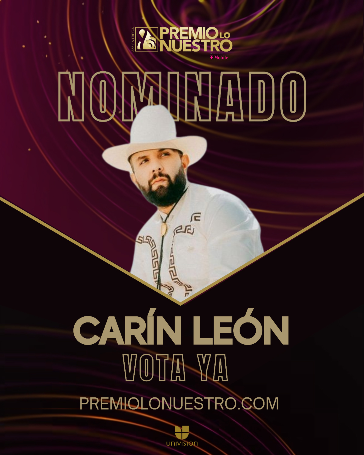 Clarín León es nominado para 10 Premio Lo Nuestro 2025 Clarín León es nominado para 10 Premio Lo Nuestro 2025