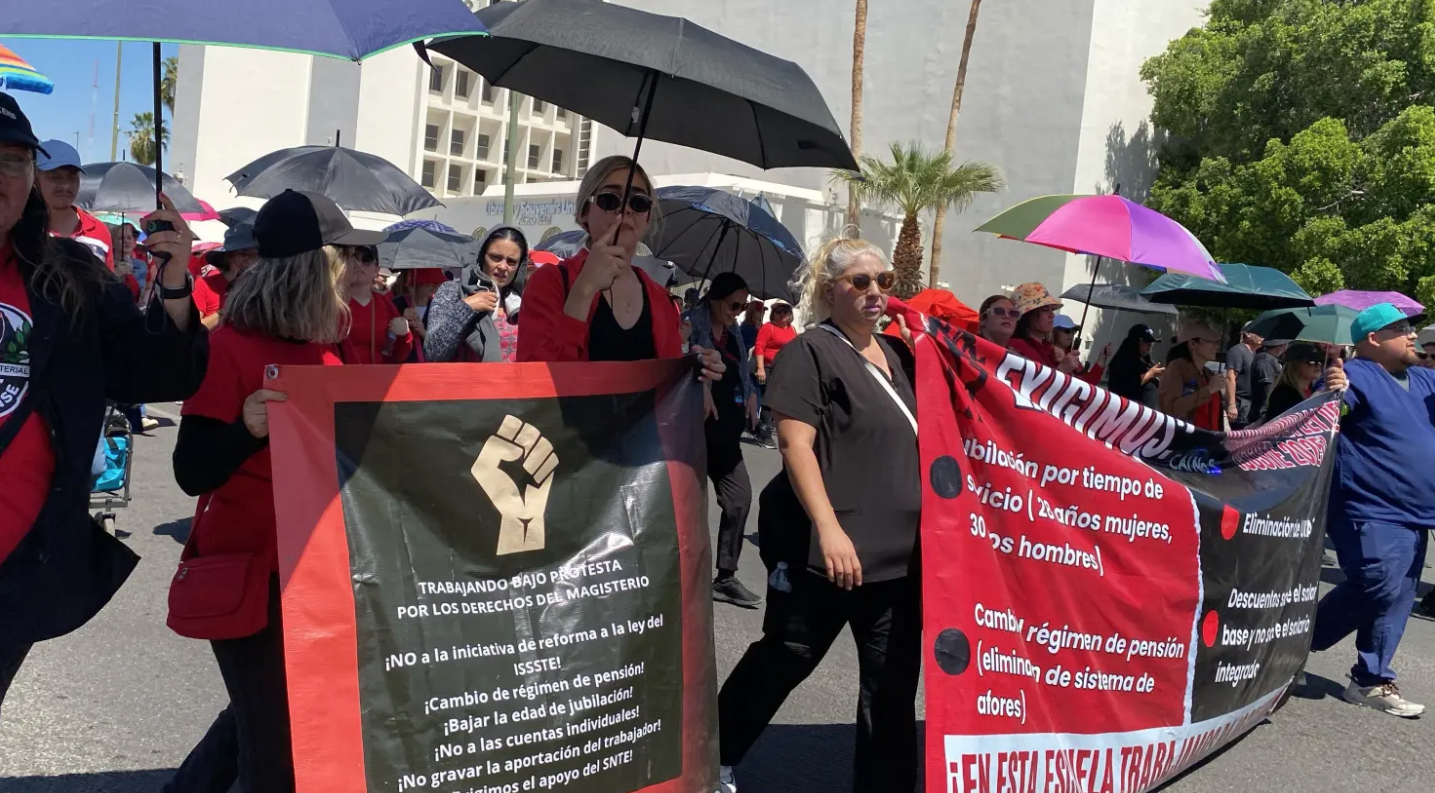 Magisterio federal en Sonora anuncia regreso a clases tras un mes de paro laboral