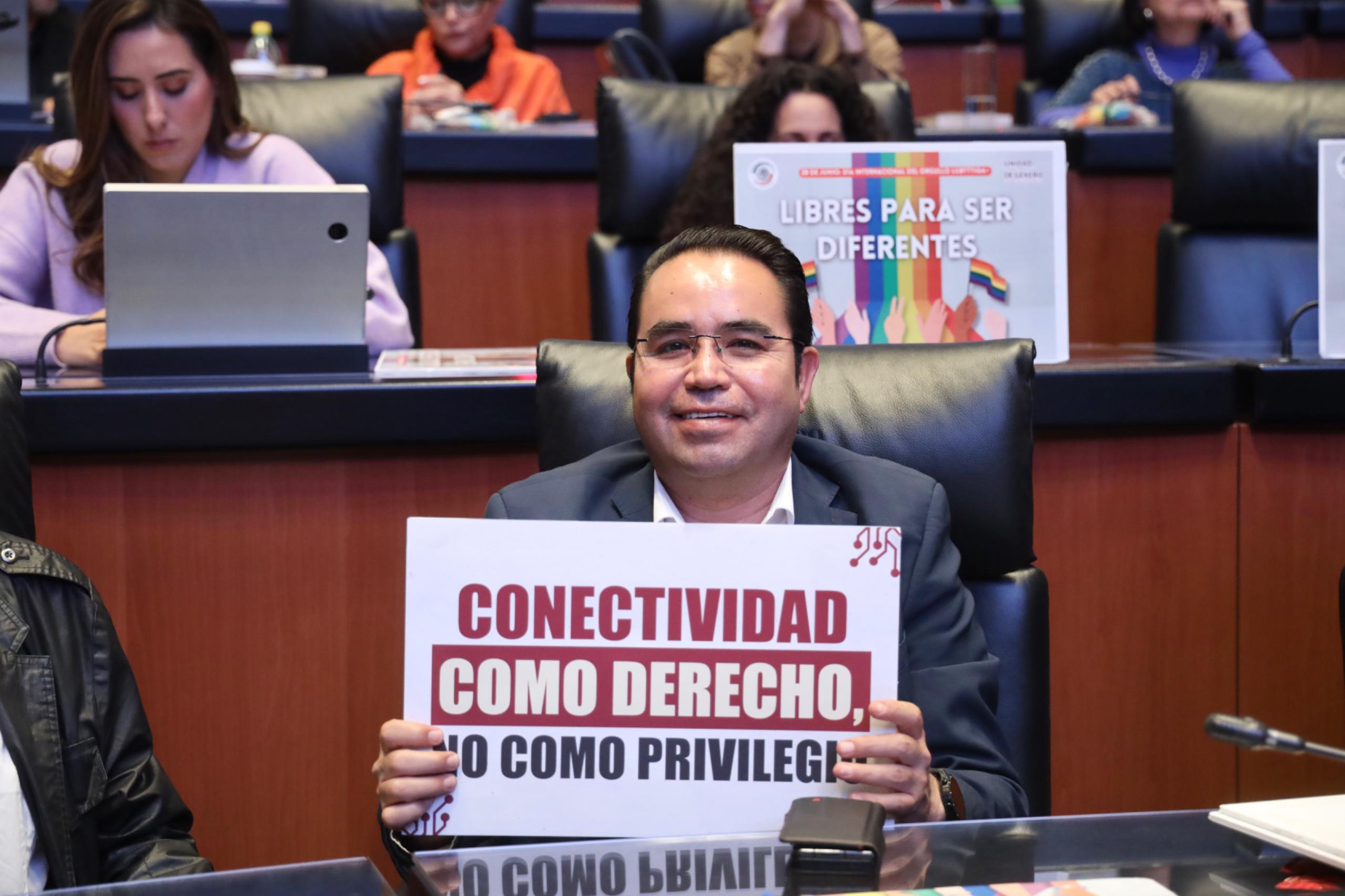 “La oposición defiende privilegios; nosotros garantizamos derechos digitales para el pueblo”: Heriberto Aguilar