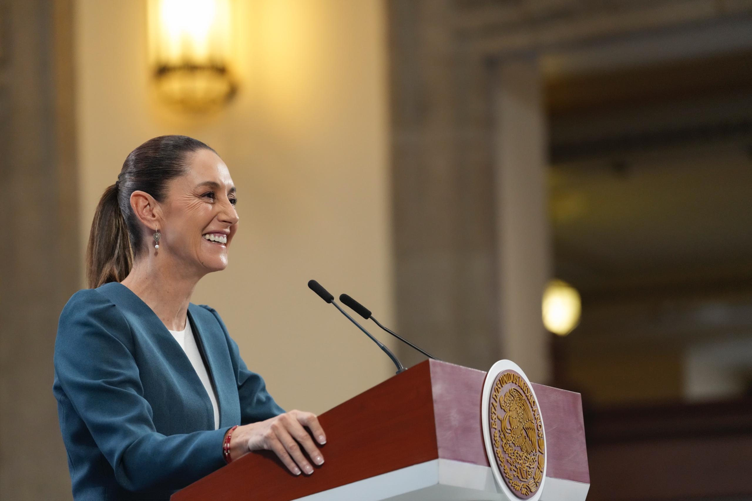“En septiembre inicia construcción de los trenes Querétaro-Irapuato y Saltillo-Nuevo Laredo”: Presidenta Claudia Sheinbaum