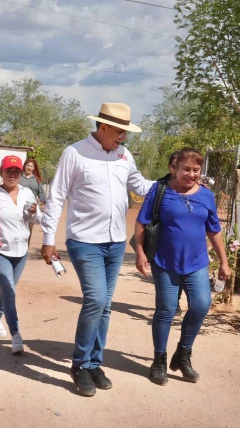 El Diputado Federal Ramón Flores continúa recorriendo el Distrito 04 para entregar su primer informe de actividades