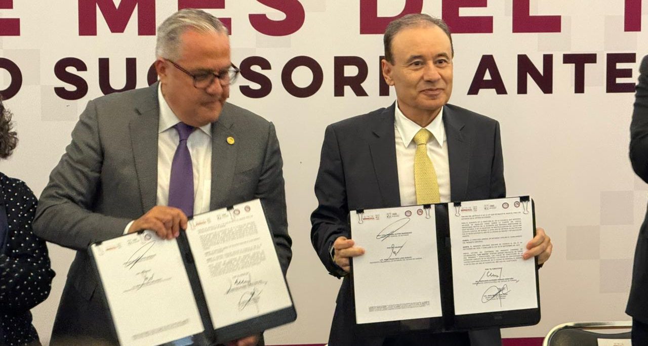 Firma el Gobernador Alfonso Durazo y Colegio de Notarios Convenio Para El Fortalecimiento Notarial Y Vinculación Social