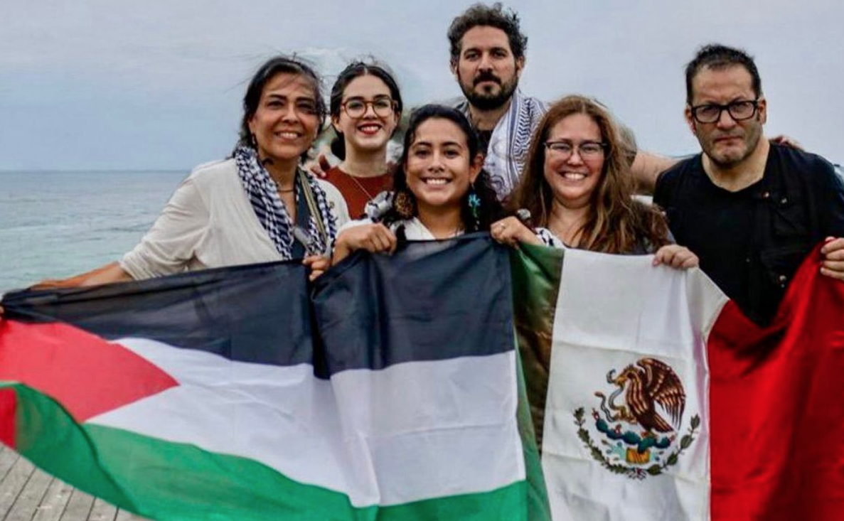 Mexicanos detenidos tras flotilla hacia Gaza Mexicanos detenidos tras flotilla hacia Gaza