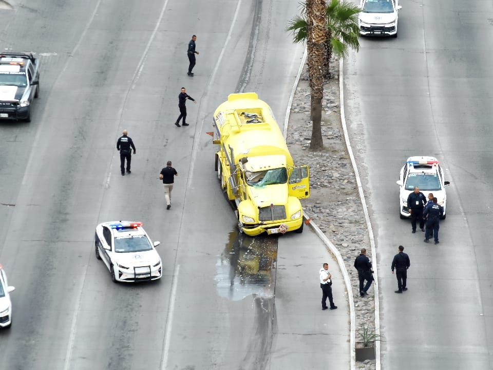 Robo de pipa provoca persecución vehicular en las calles de Hermosillo: Conductor es detenido