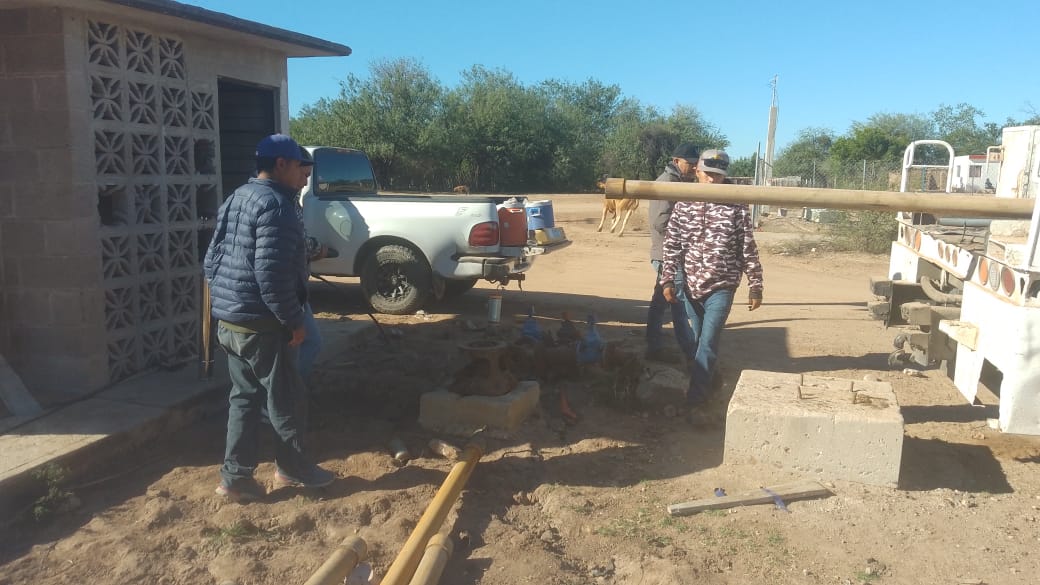 Refuerzan abasto de agua en Jambiolabampo y El Bachoco con nuevo equipo de bombeo