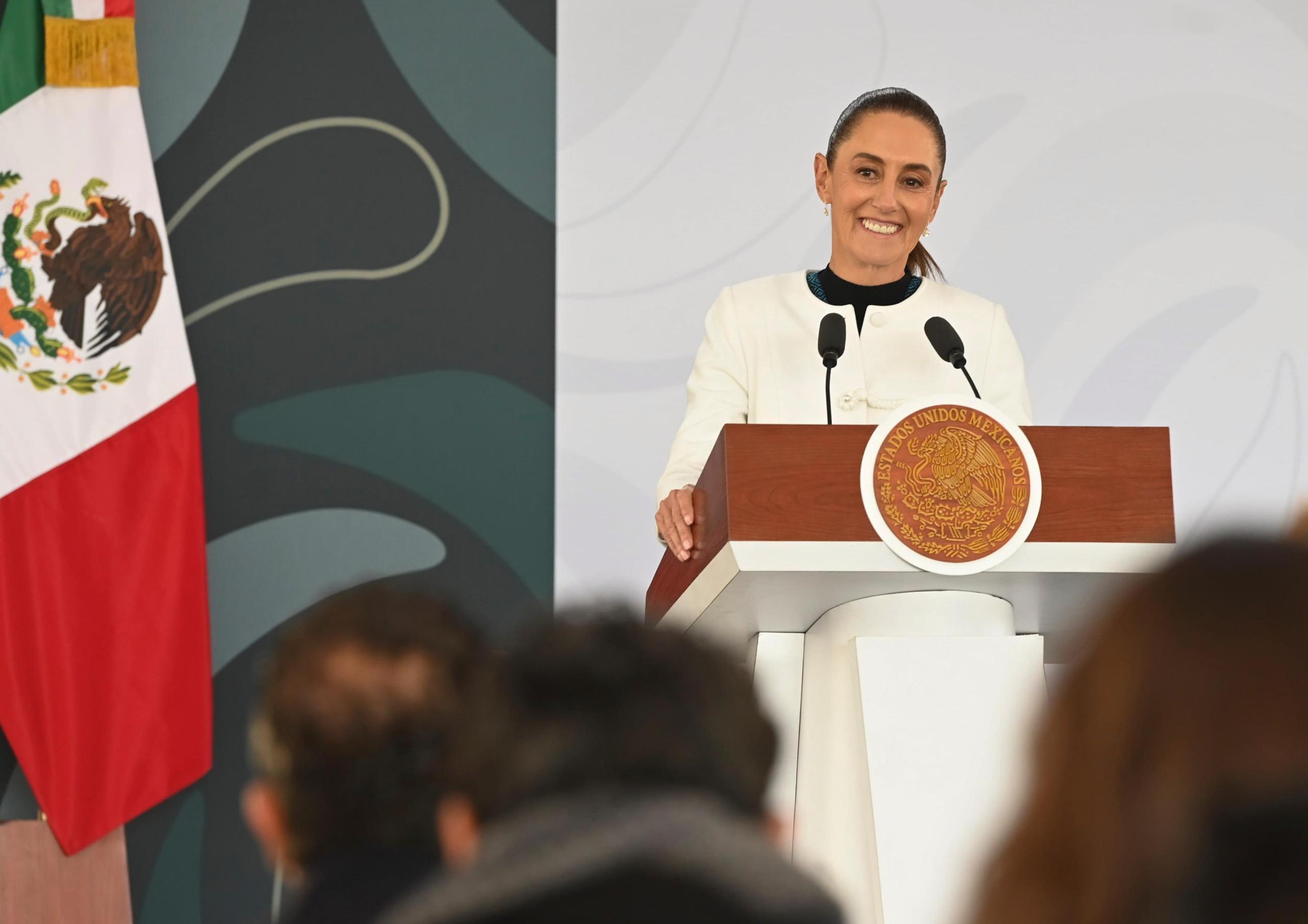 Presidenta Claudia Sheinbaum pide respeto mutuo y responsabilidad compartida a EUA en el combate al tráfico de drogas