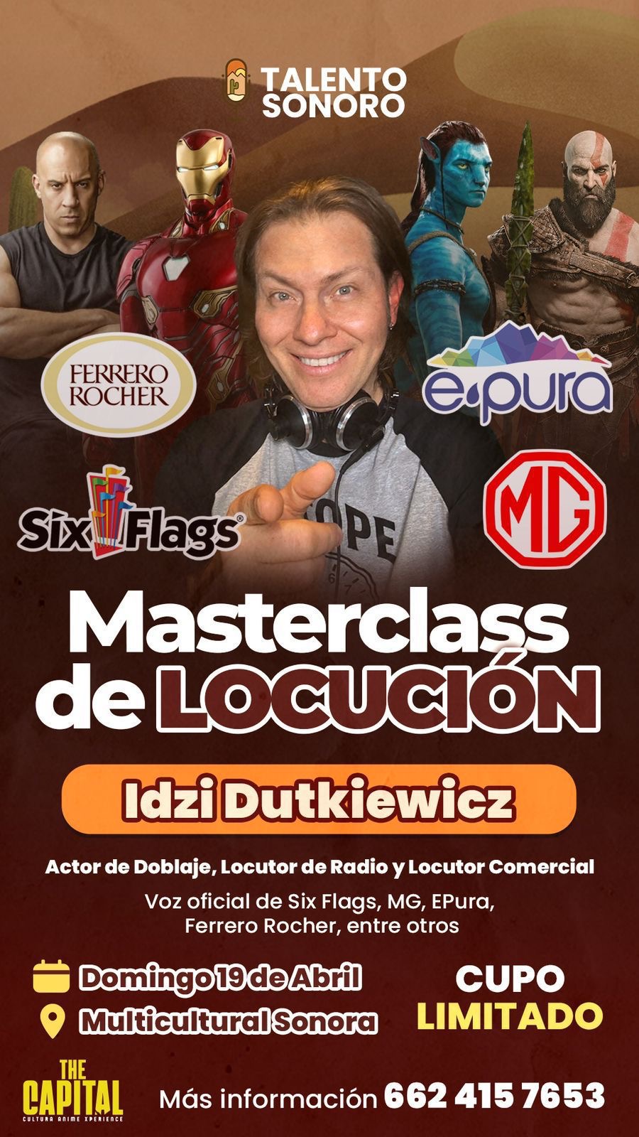 MasterClass de Locución con Idzi Dutkiewicz MasterClass de Locución con Idzi Dutkiewicz