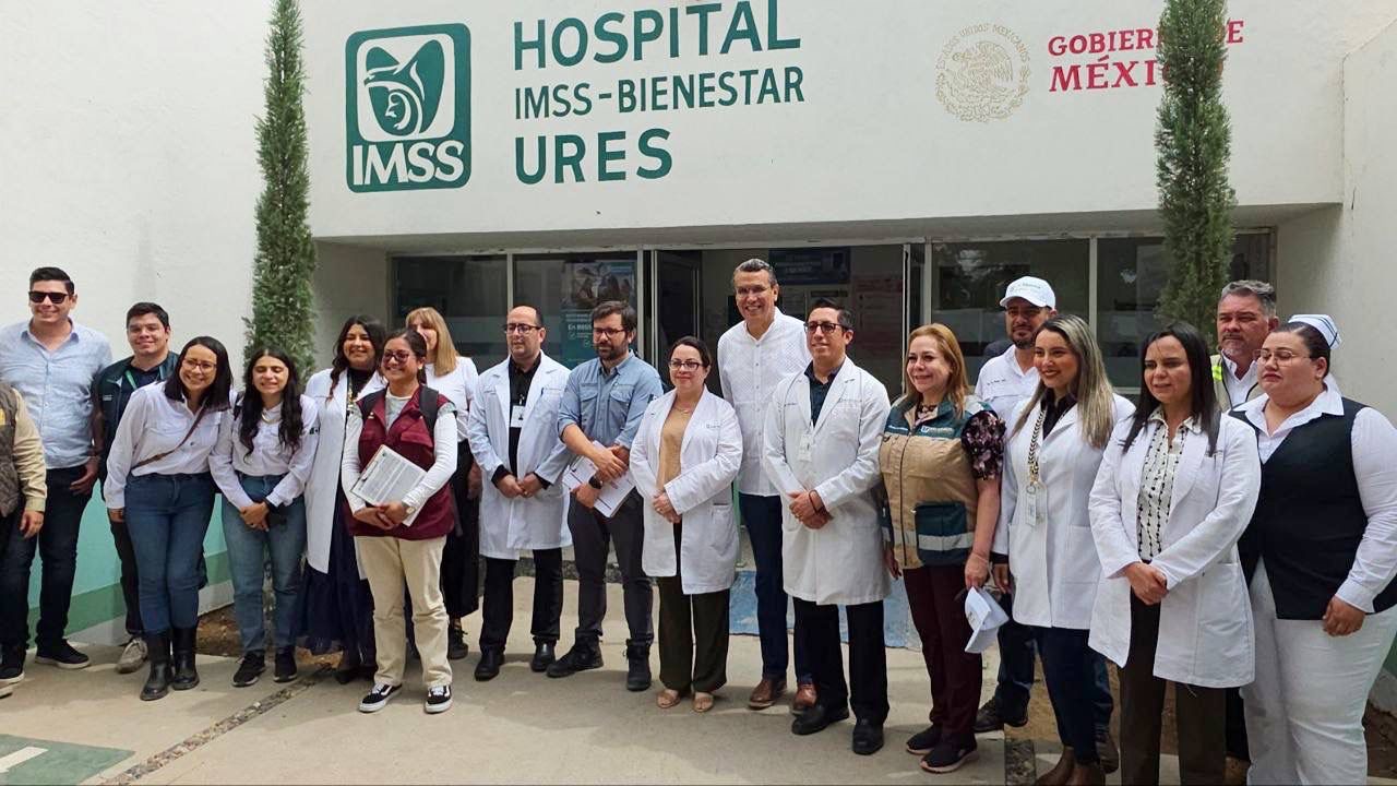 Ramón Flores acompaña al gobernador Alfonso Durazo en anuncio de nuevo Hospital IMSS-Bienestar en Ures Ramón Flores acompaña al gobernador Alfonso Durazo en anuncio de nuevo Hospital IMSS-Bienestar en Ures