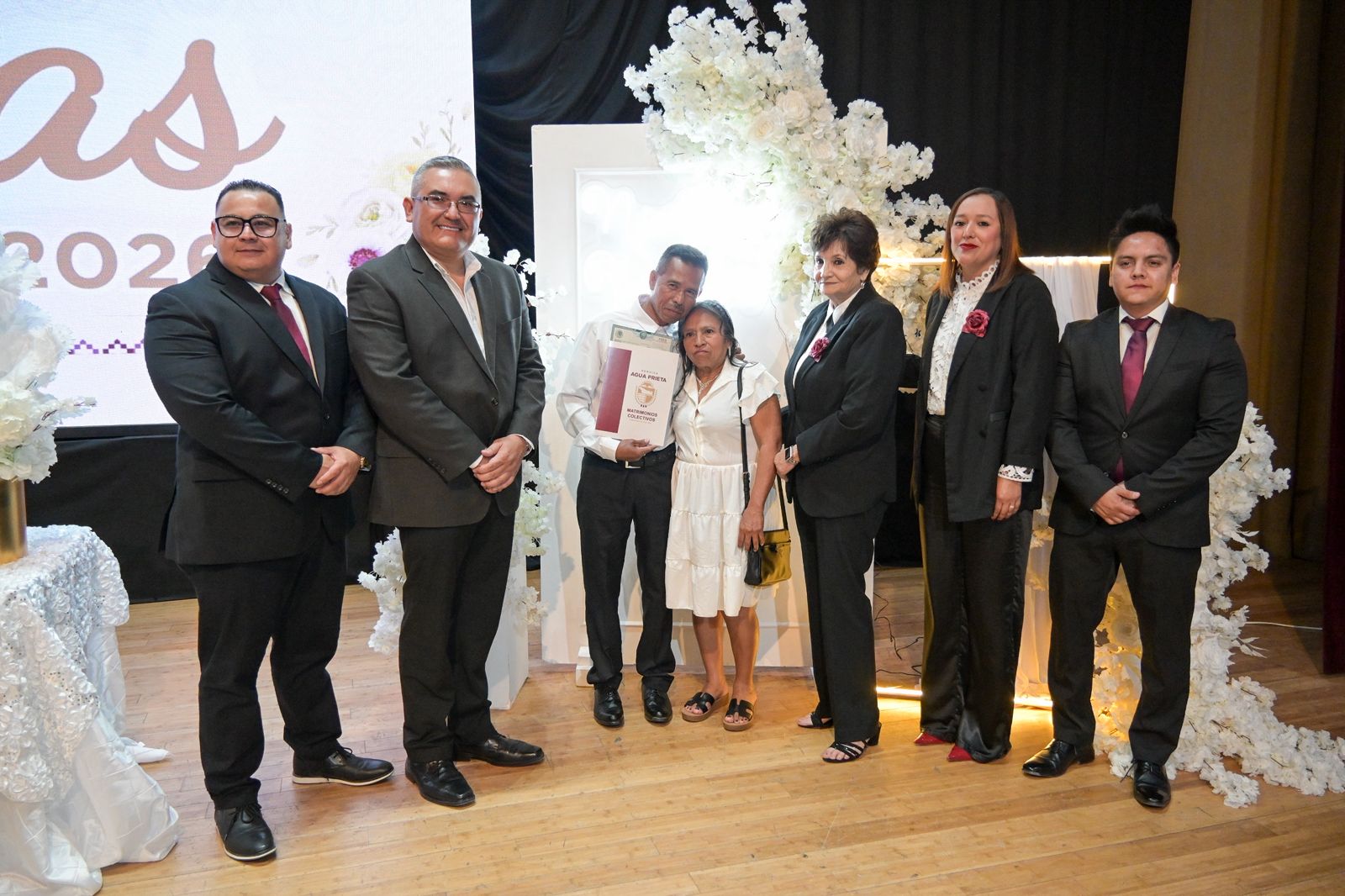 Formalizan su relación parejas de Agua Prieta en bodas colectivas 2026