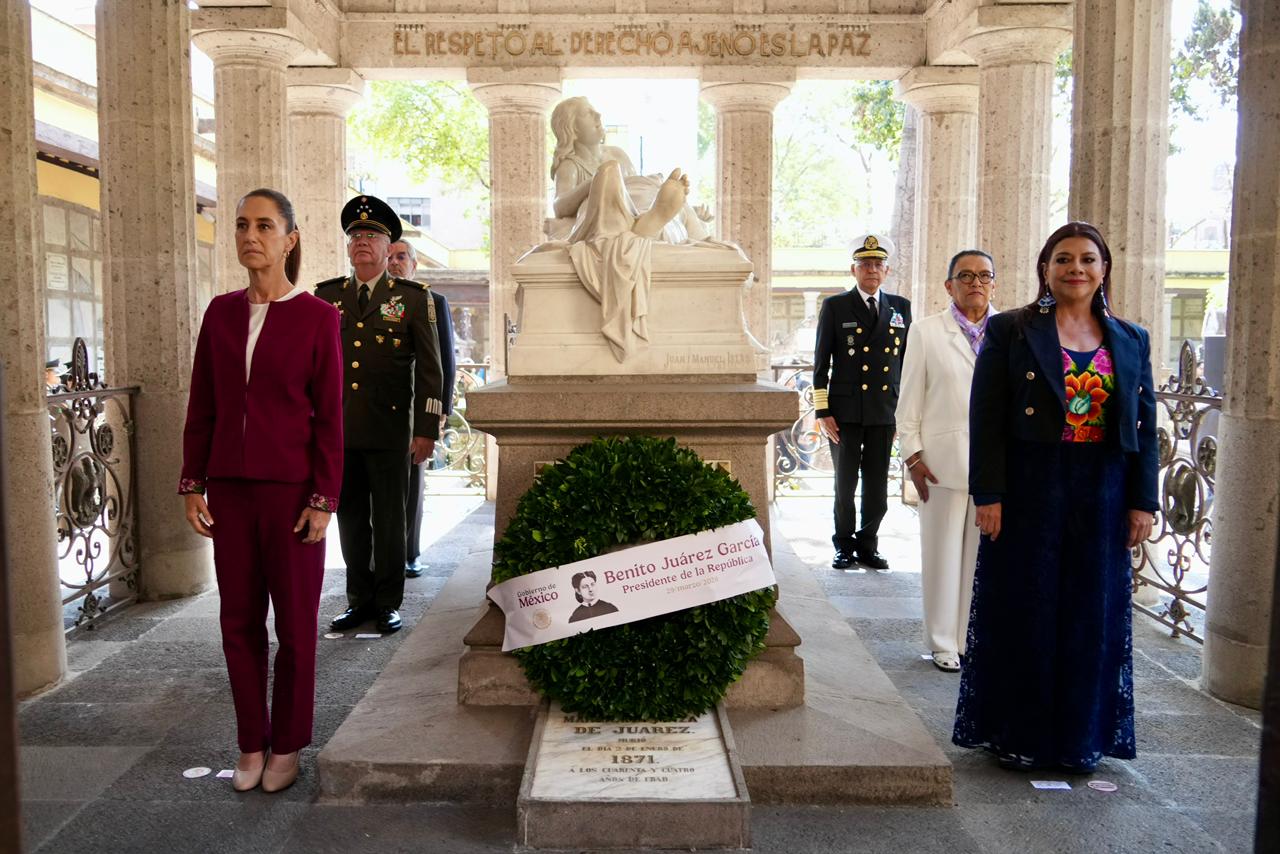 Presidenta Claudia Sheinbaum encabeza bicentenario del natalicio de Margarita Maza, primera embajadora histórica de México Presidenta Claudia Sheinbaum encabeza bicentenario del natalicio de Margarita Maza, primera embajadora histórica de México