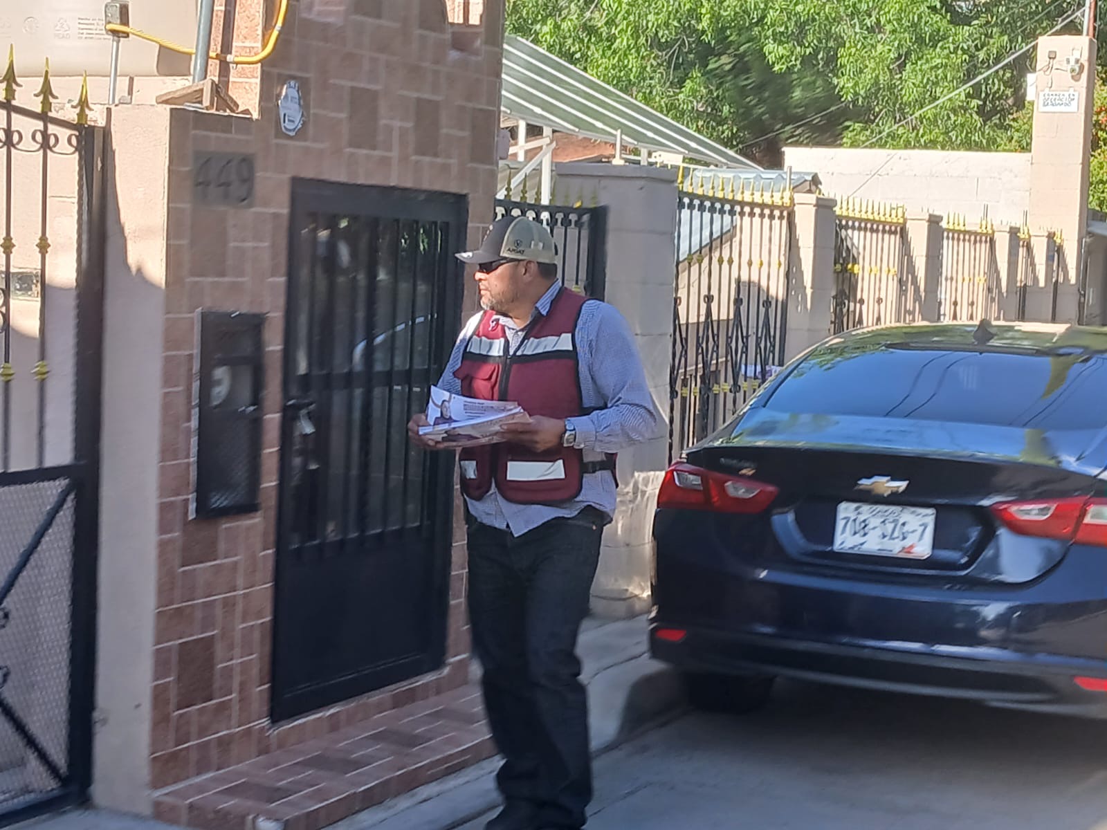 Promueven brigadistas aspiraciones de Lamarque Cano en colonias de Nogales