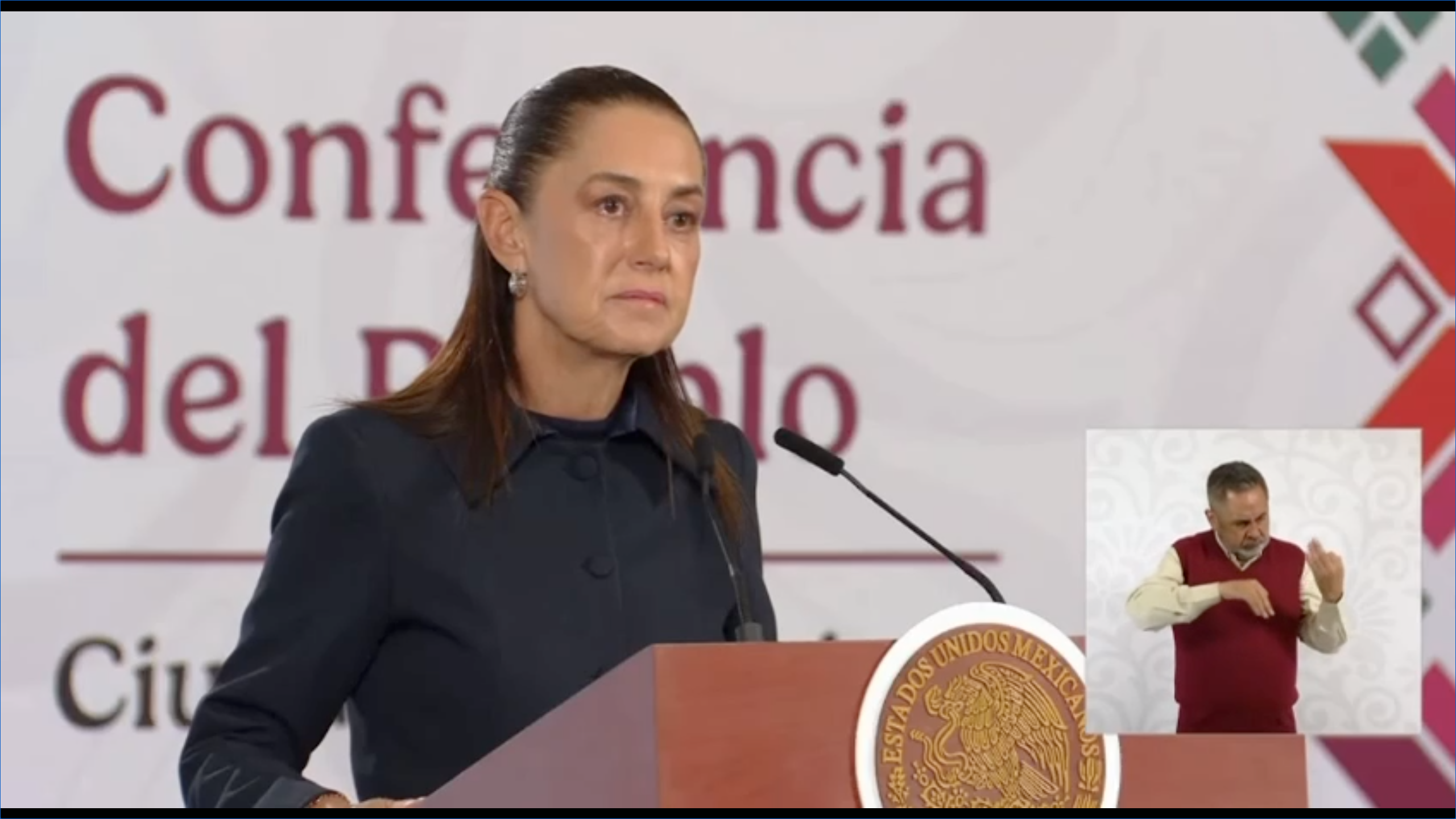 Presidenta Claudia Sheinbaum llama a las y los mexicanos a sumarse al rechazo a la violación de derechos humanos de connacionales en EE.UU. Presidenta Claudia Sheinbaum llama a las y los mexicanos a sumarse al rechazo a la violación de derechos humanos de connacionales en EE.UU.
